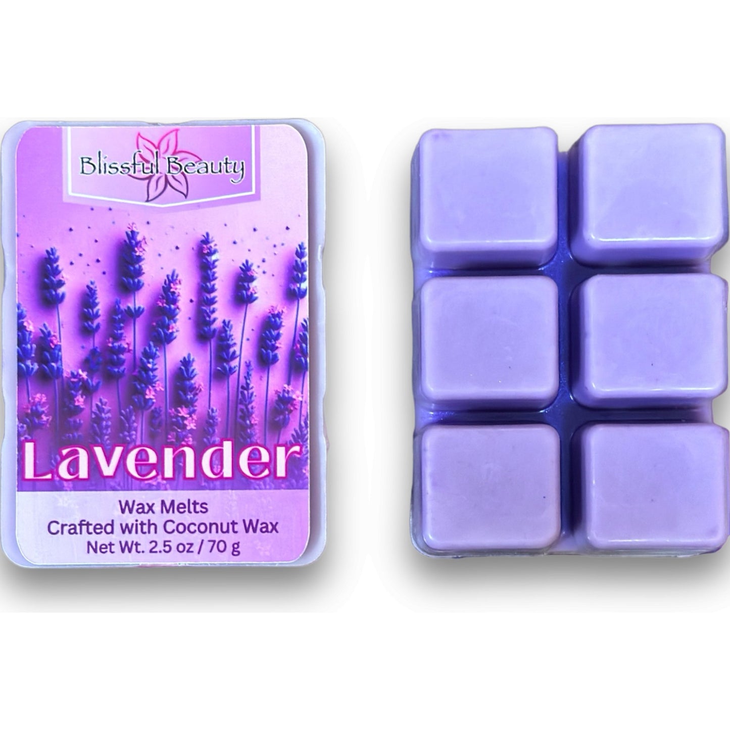 Lavender | Wax Melt Clamshell - Blissful Beauty Candle Co