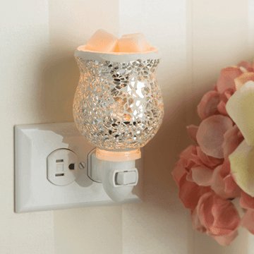 Reflection Glass Mosaic Pluggable | Fragrance Warmer - Blissful Beauty Candle Co