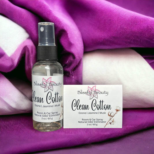 Clean Cotton | Room Spray - Blissful Beauty Candle Co