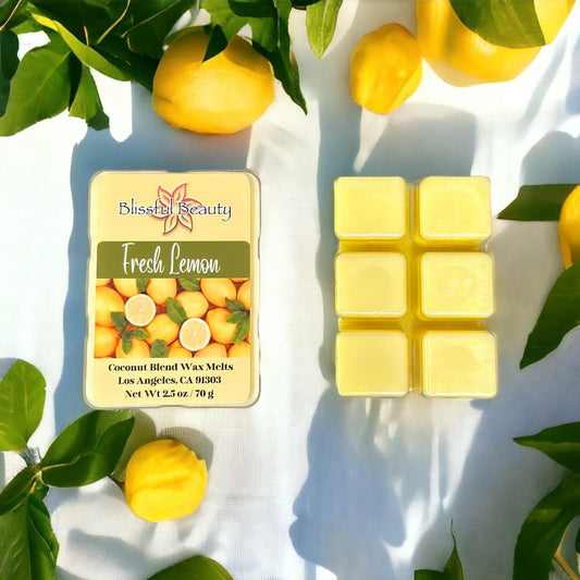Fresh Lemon | Wax Melt Clamshell - Blissful Beauty Candle Co