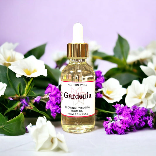 Gardenia | Body Oil - Blissful Beauty Candle Co