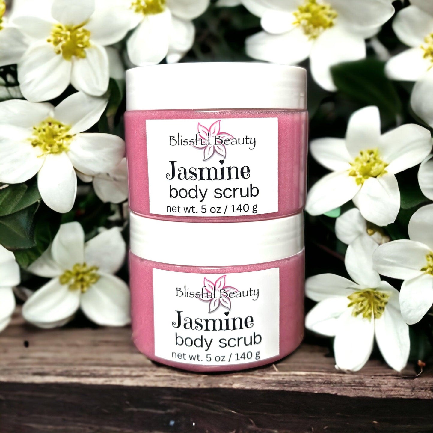 Jasmine | Body Scrub - Blissful Beauty Candle Co