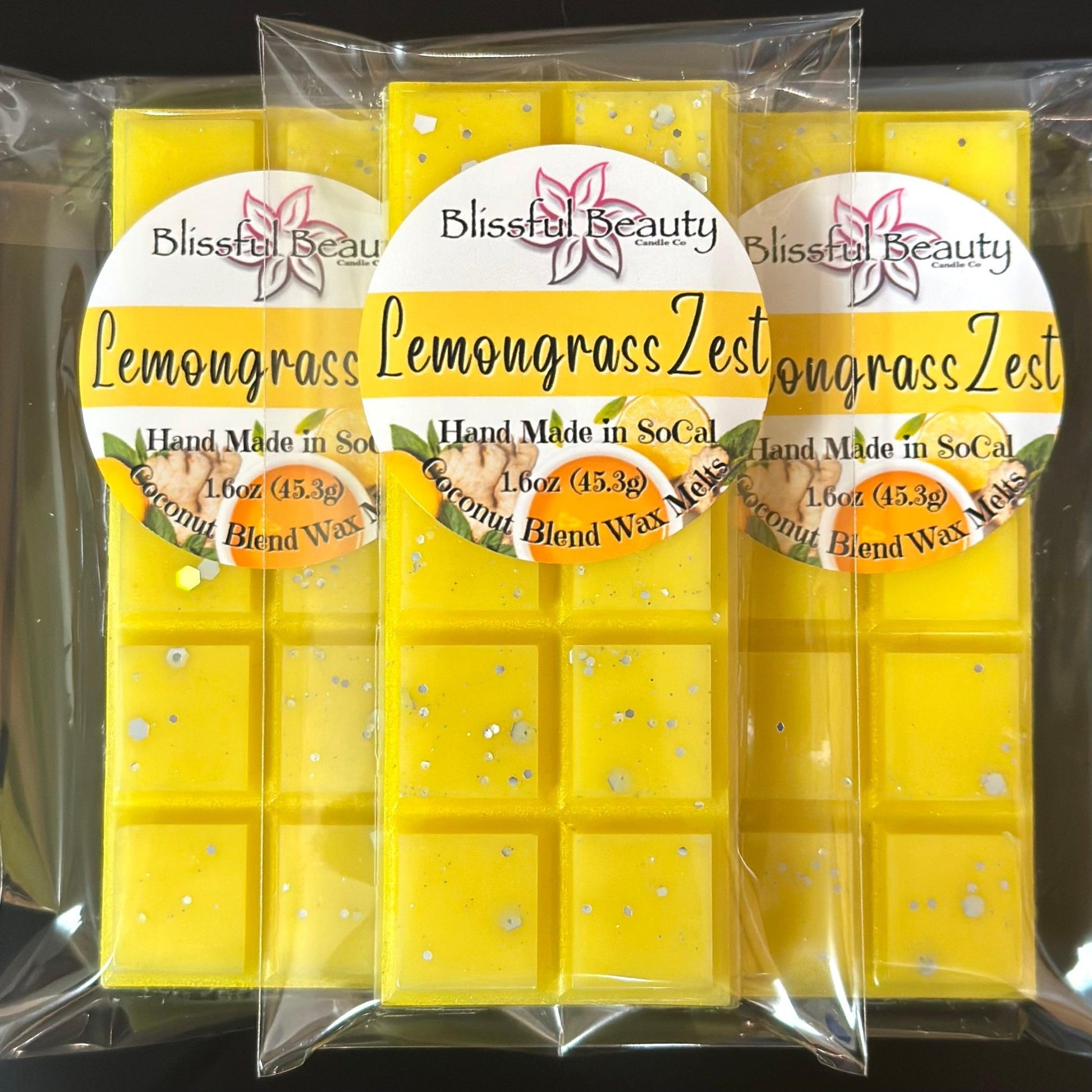 Lemongrass Zest | Snap Bar - Blissful Beauty Candle Co