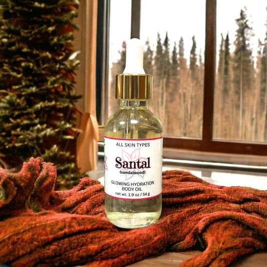 Santal | Body Oil - Blissful Beauty Candle Co